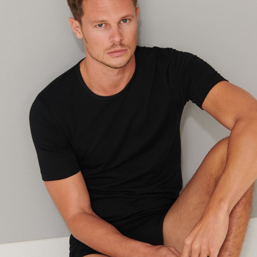 Schiesser - Organic Cotton - T-Shirt ½ - 2 Pack - Sale