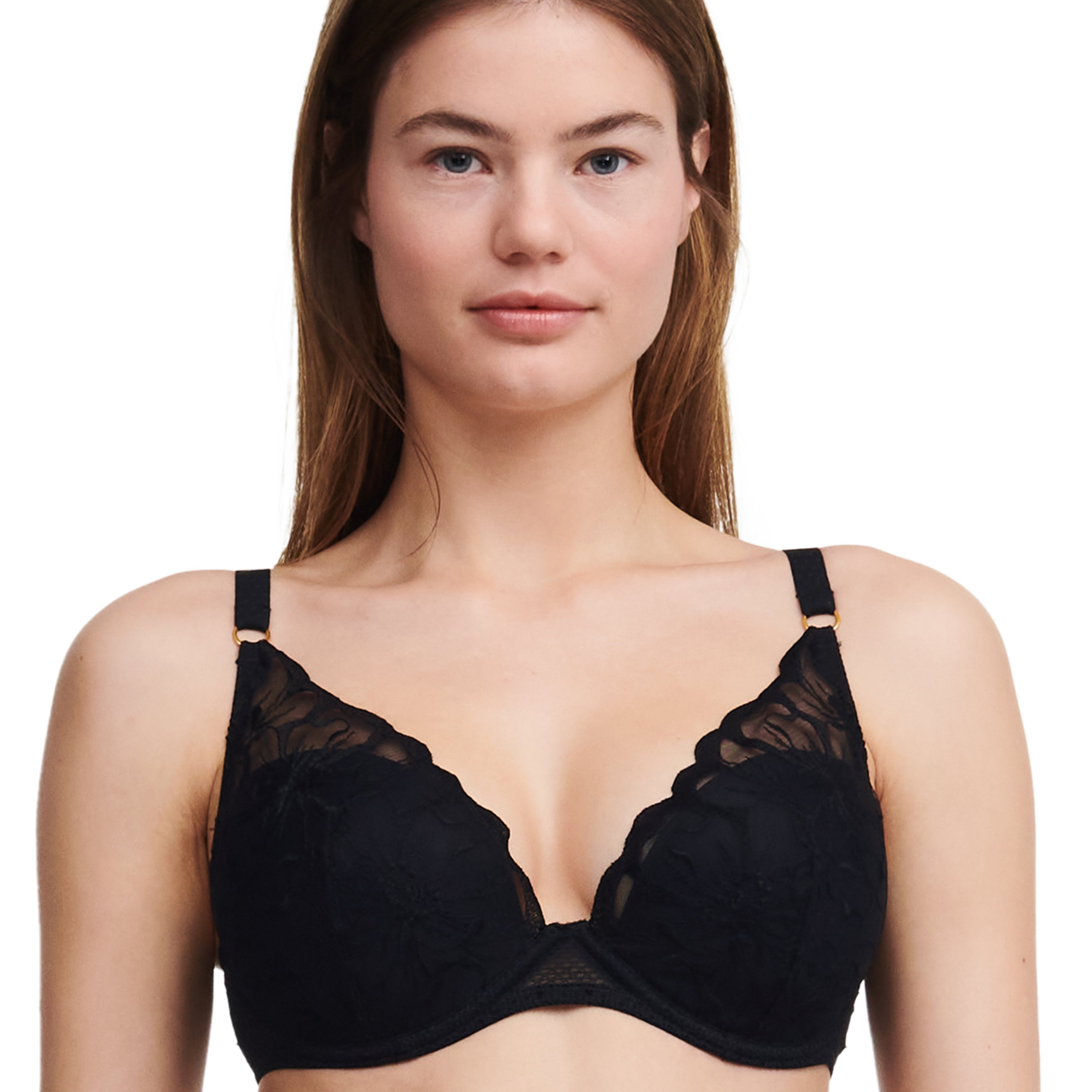 Chantelle - Fleurs - Plunge T-Shirt Bra