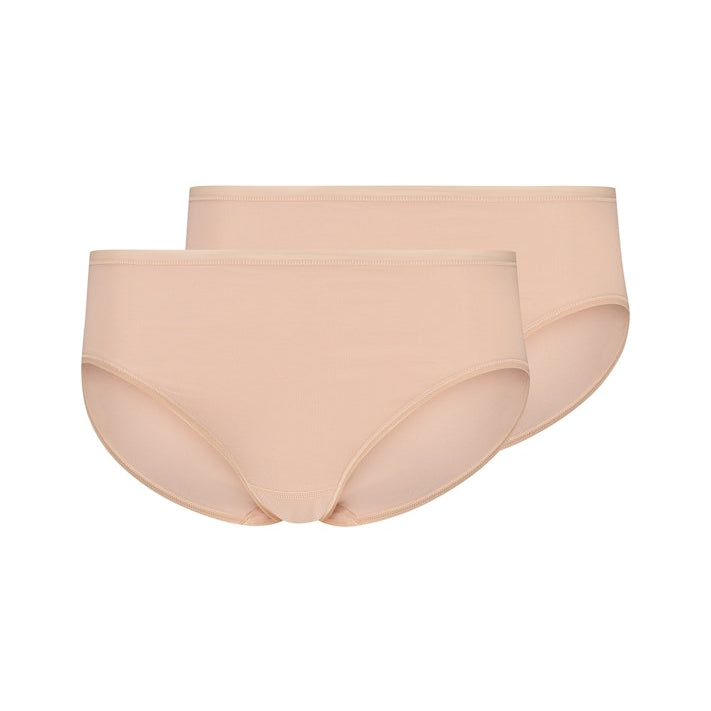 HUBER hautnah - Cotton - Midi Briefs 2 Pack