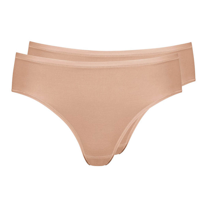 HUBER hautnah - Cotton - Midi Briefs 2 Pack