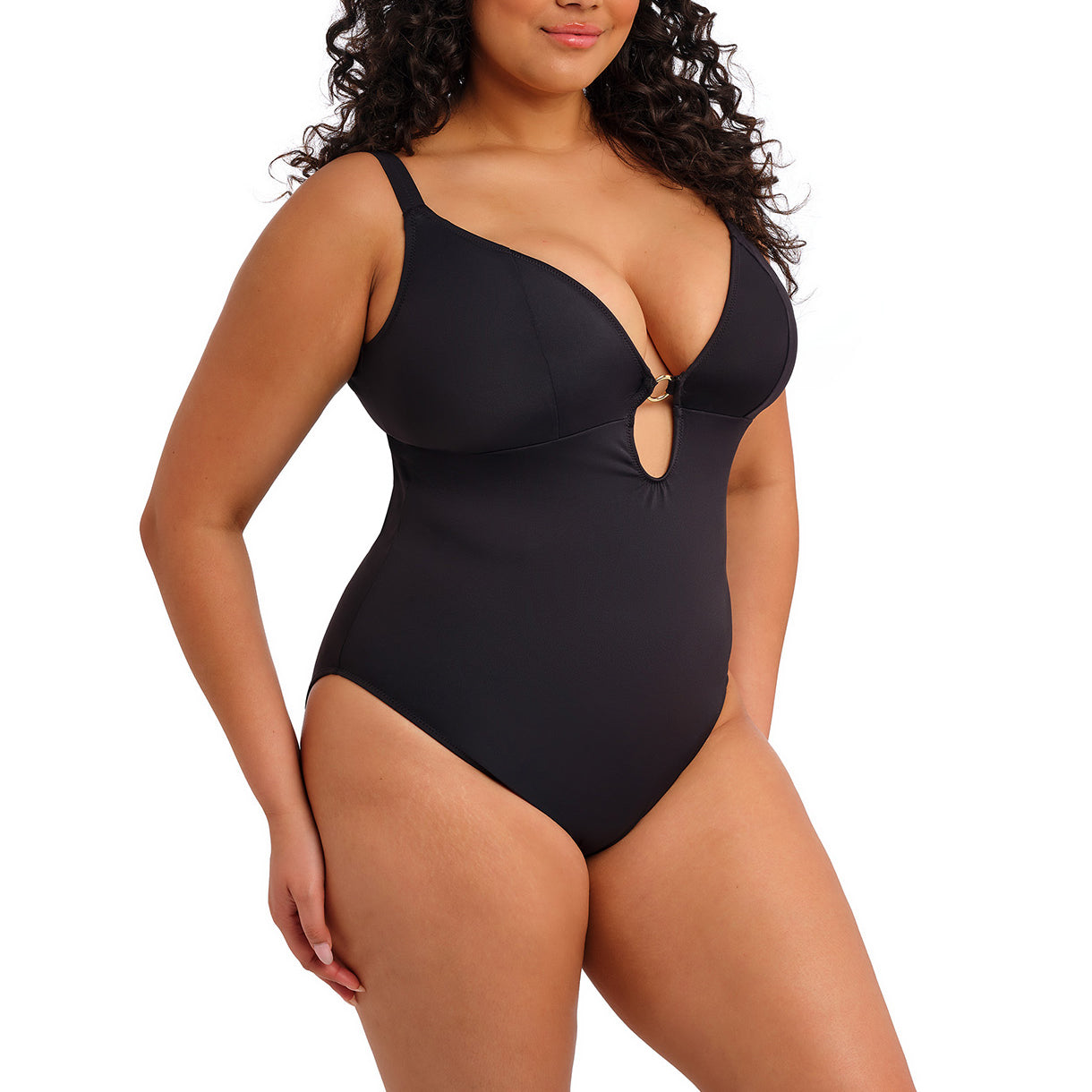 elomi - Plain Sailing - Non Wired Plunge Swimsuit
