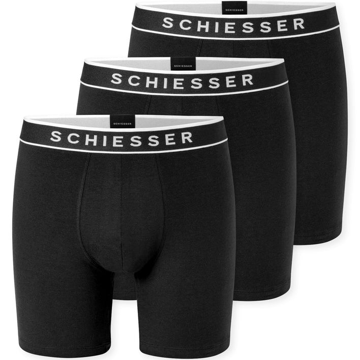Schiesser - 95/5 Multipacks - 3PACK Long-Shorts
