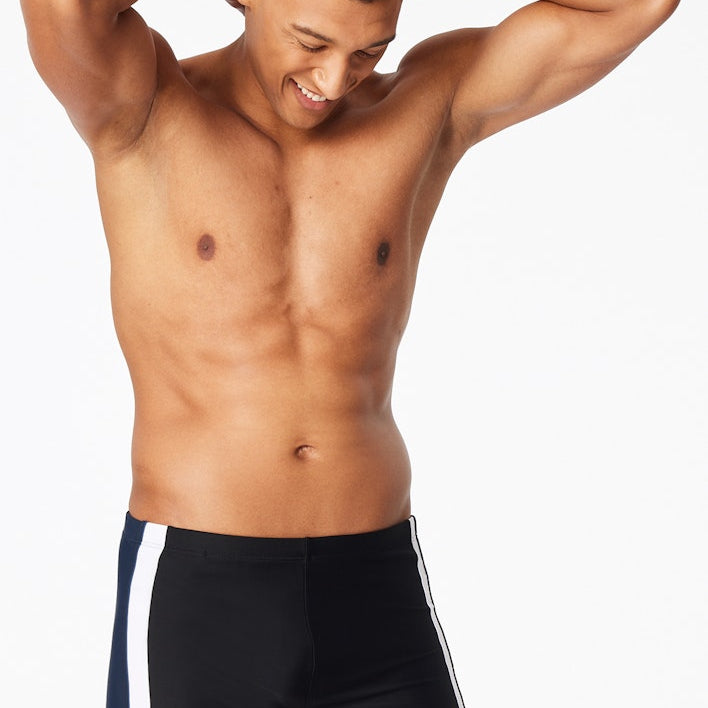 Schiesser - Aqua - Jersey Swim Trunks With Legs