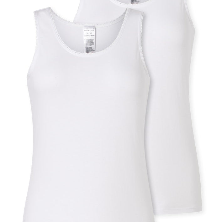 Schiesser - Modern Multipacks - Tank Top With Lace 2Pack
