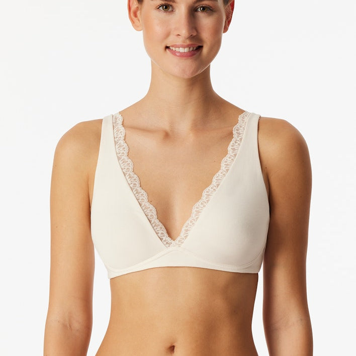 Schiesser - Unique Cotton - Wireless Soft Bra Molded Cups