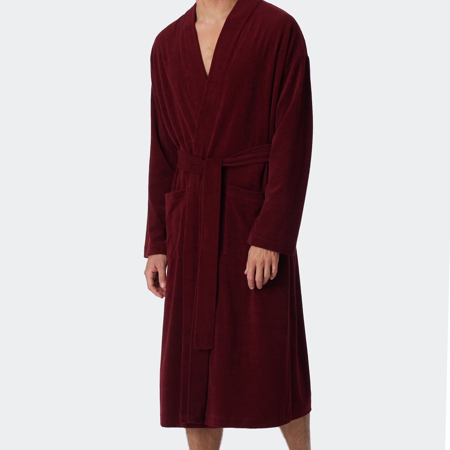 Schiesser - Feather Terry - Bathrobe Light Terry Cloth