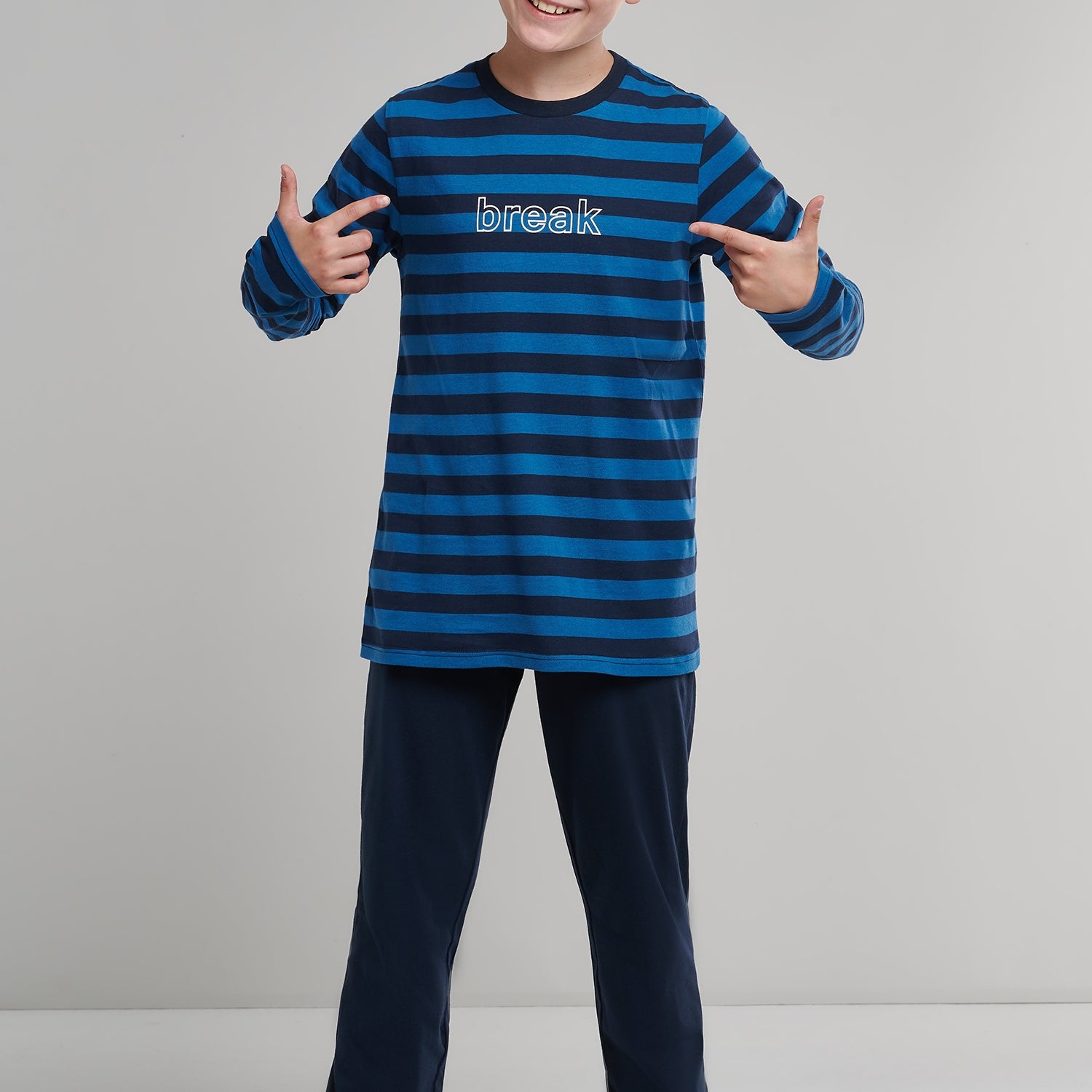 Schiesser Kids - Organic Cotton - Long Pajamas