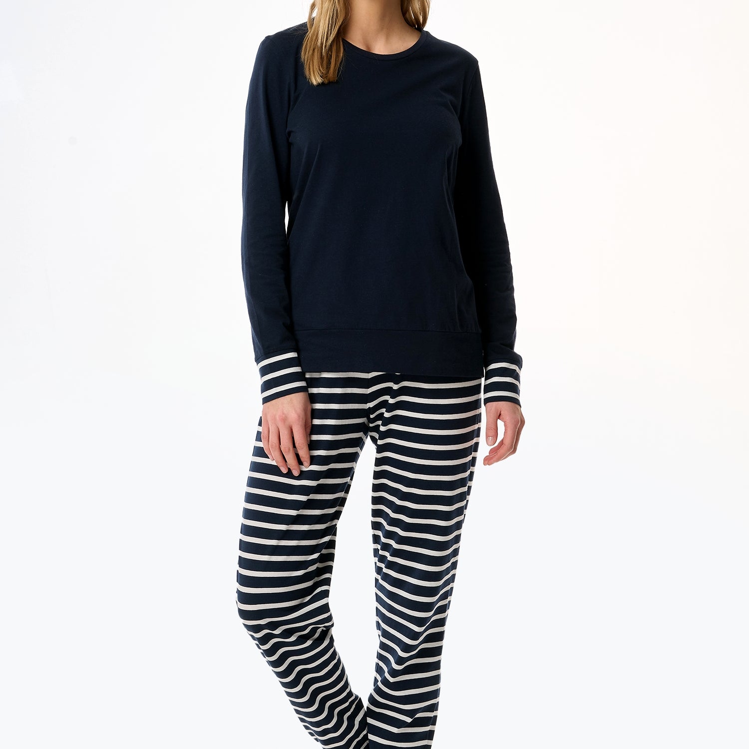 Schiesser - Casual Essentials - Long Pajamas