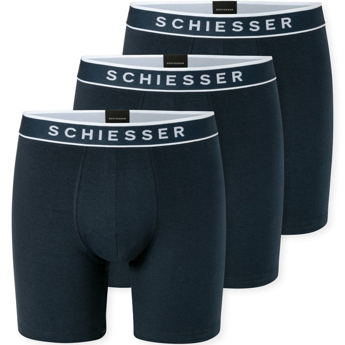Schiesser - 95/5 Multipacks - 3PACK Long-Shorts