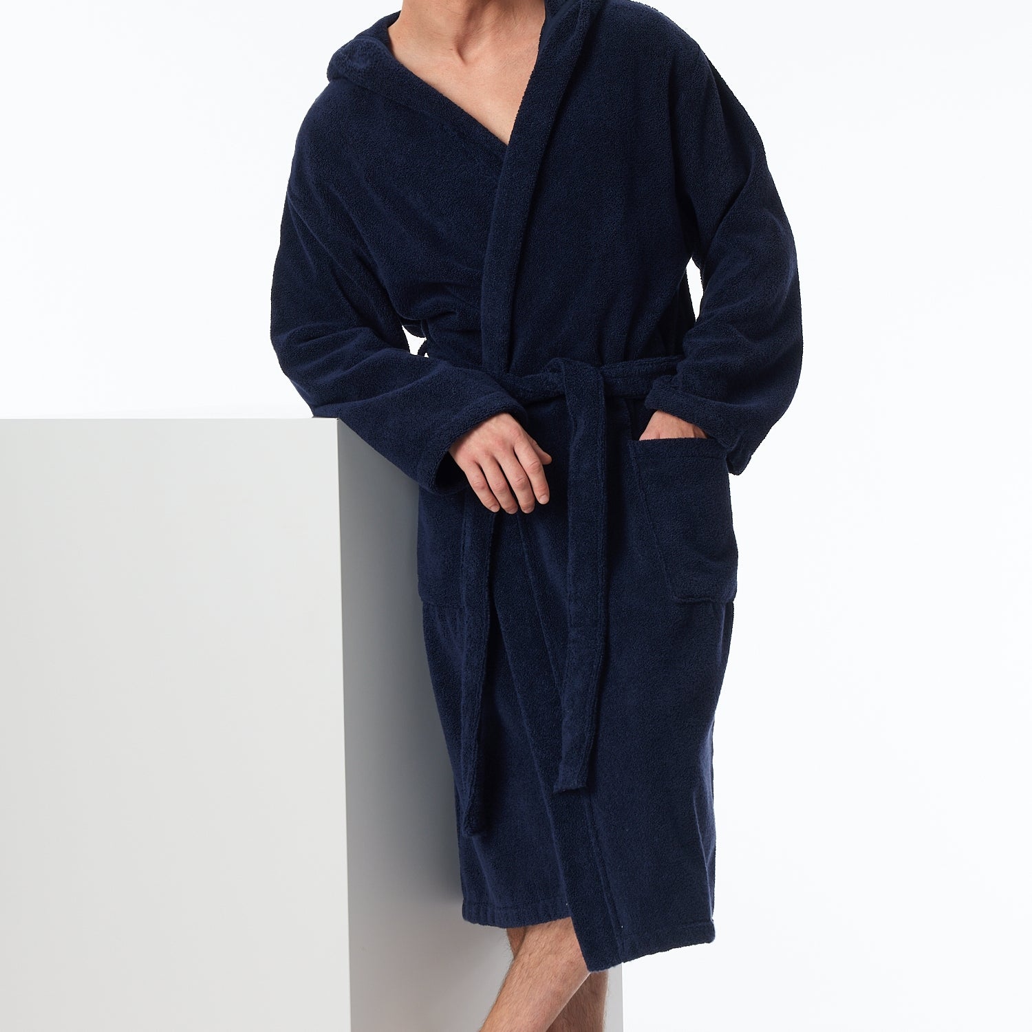 Schiesser - Essentials - Hooded Bathrobe