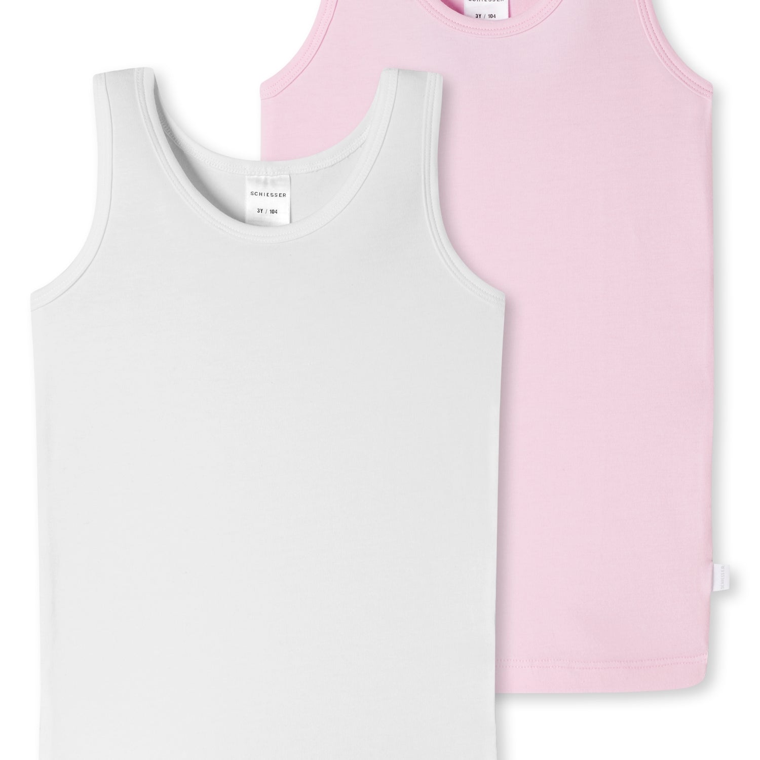 Schiesser Kids - Organic Cotton - Undershirt 95/5 - 2 Pack