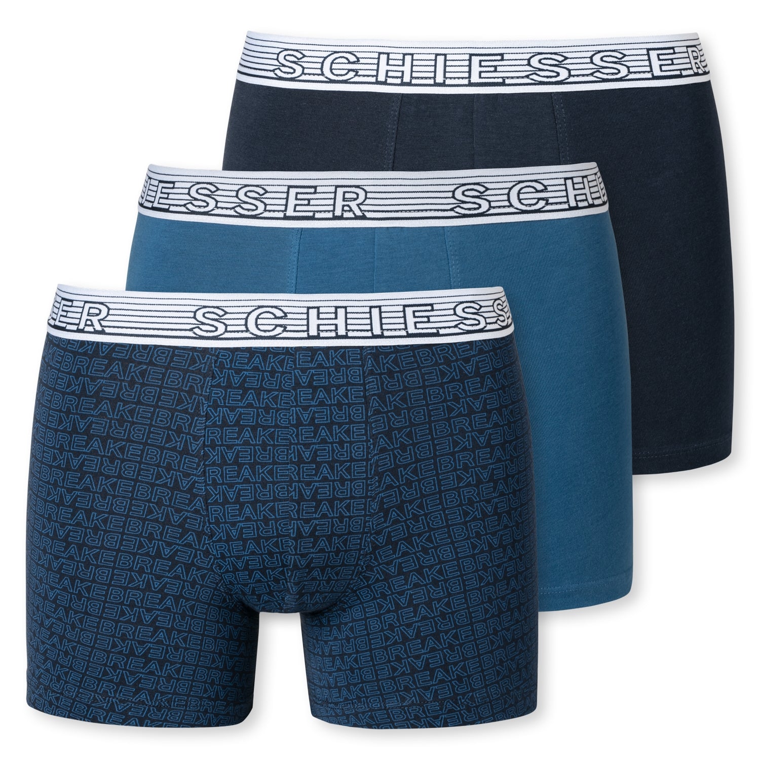 Schiesser Kids - Organic Cotton - Shorts 95/5 - 3 Pack