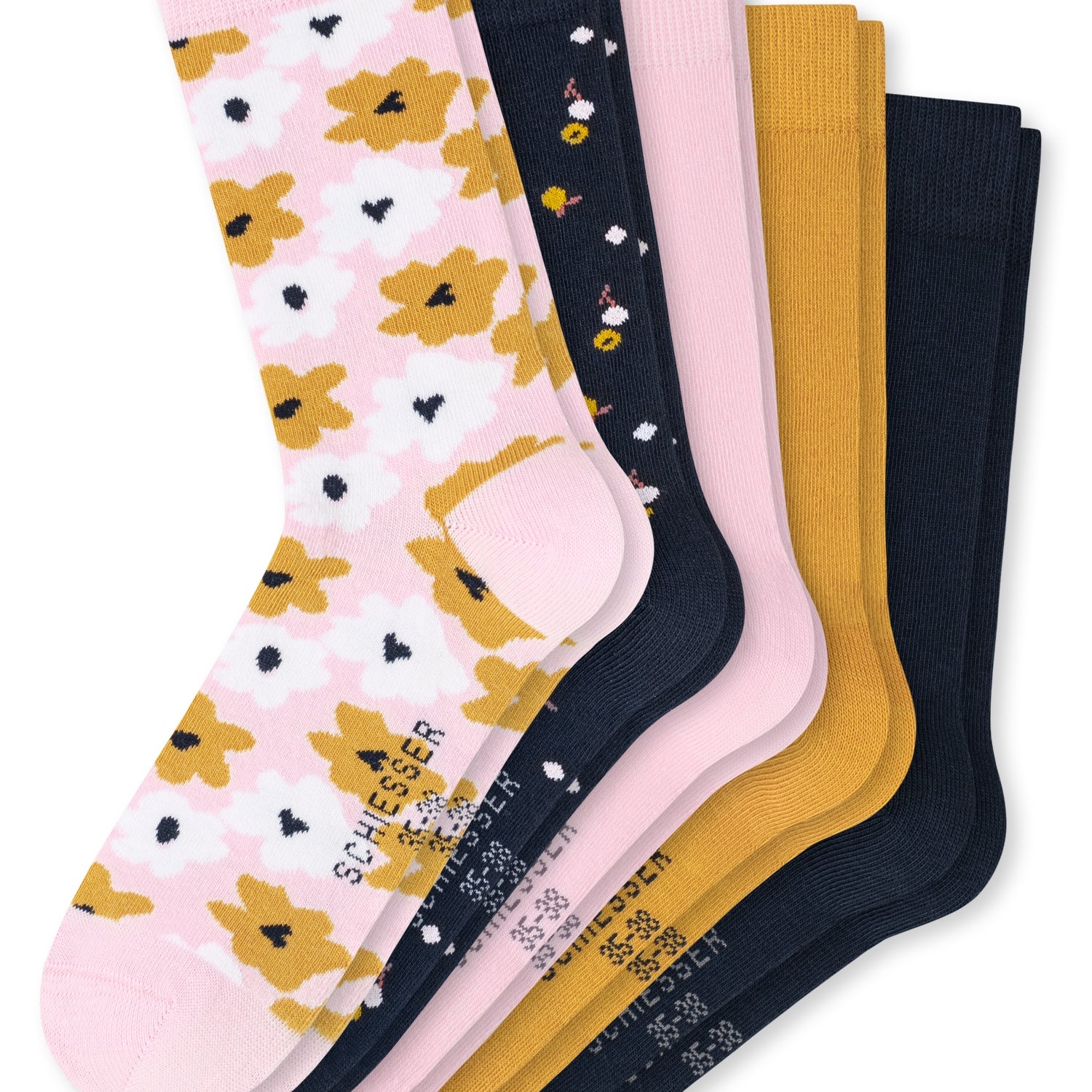 Schiesser Kids - Flowers - Socks - 5 Pack