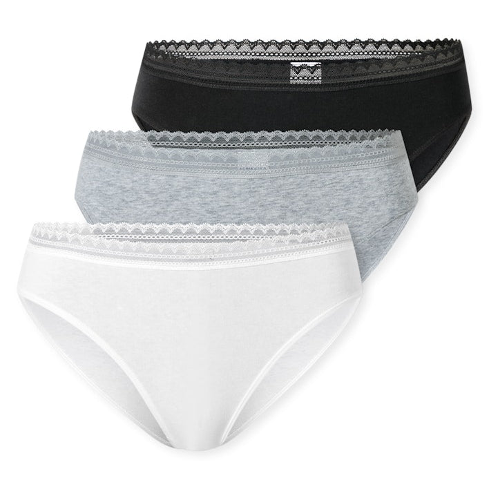 Schiesser - Modern Multipacks - Rio Briefs 3-Pack With Lace