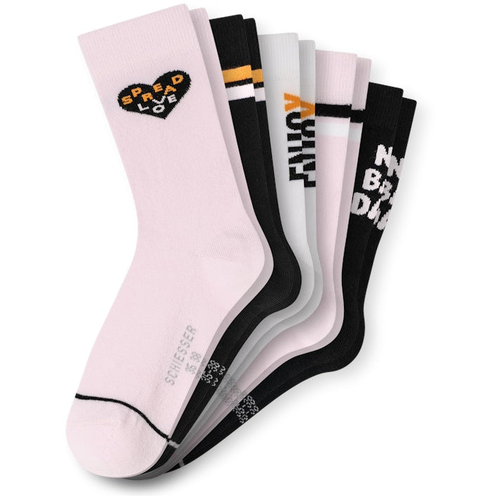 Schiesser Kids - Spread Love - Socks 5 Pack multicolor