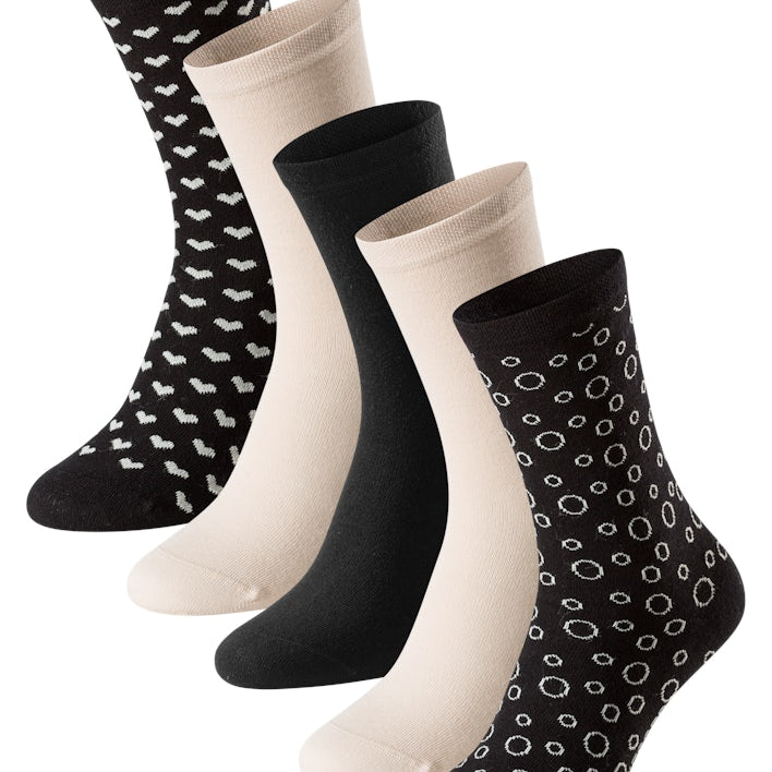 Schiesser - Bluebird - Women socks 5 Pack multicolored