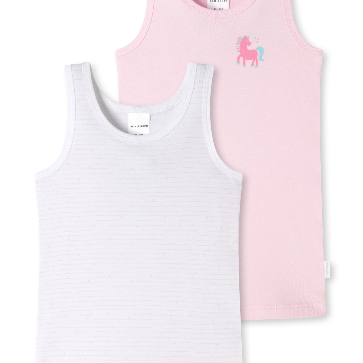 Schiesser Kids - Organic Cotton - Undershirt 0/0 - 2 Pack