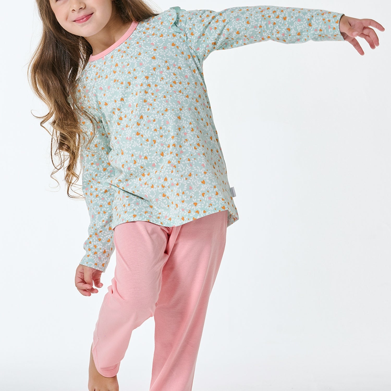 Schiesser Kids - Nightwear - Pajamas Long With Ruffles