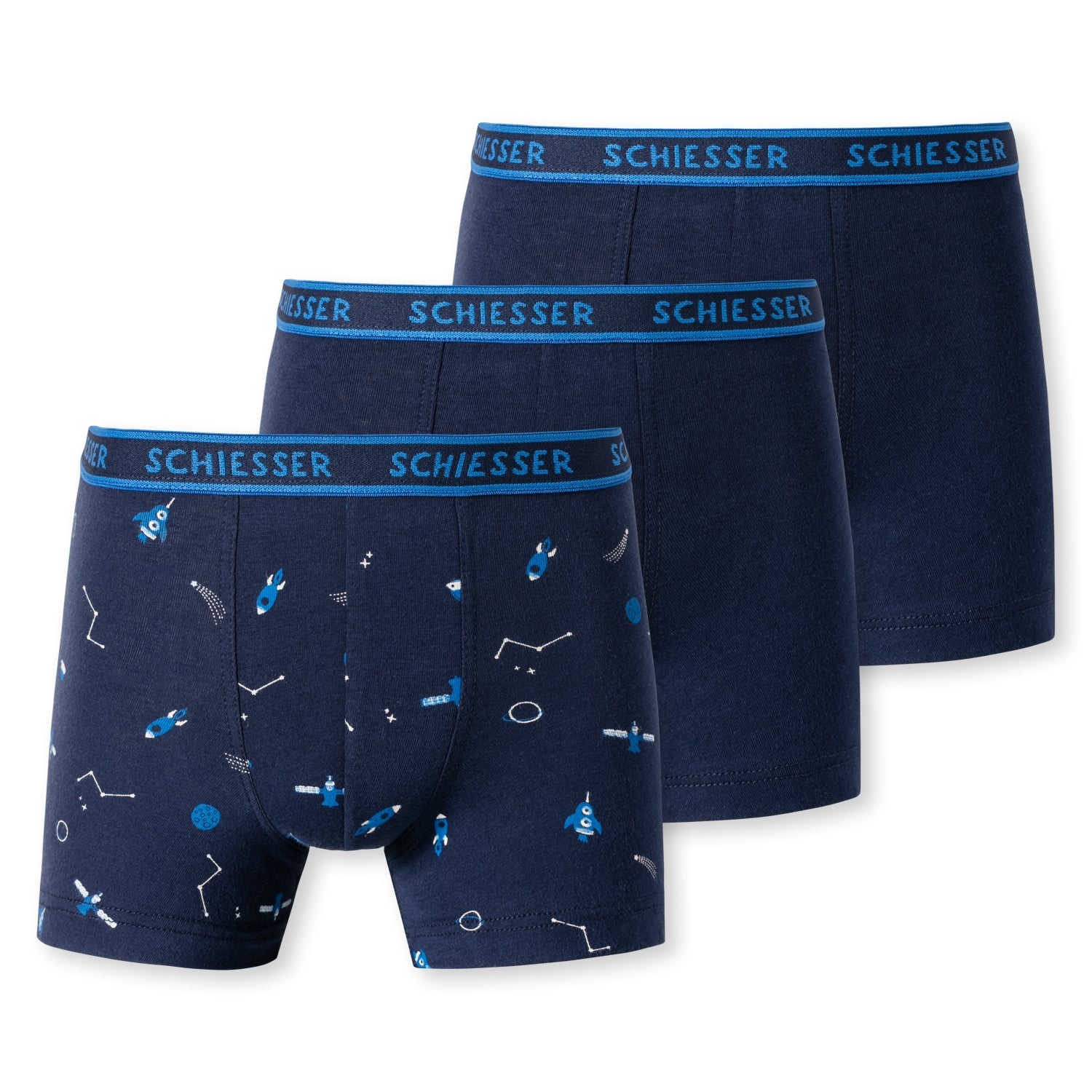 Schiesser Kids - Organic Cotton - Shorts - 3 Pack