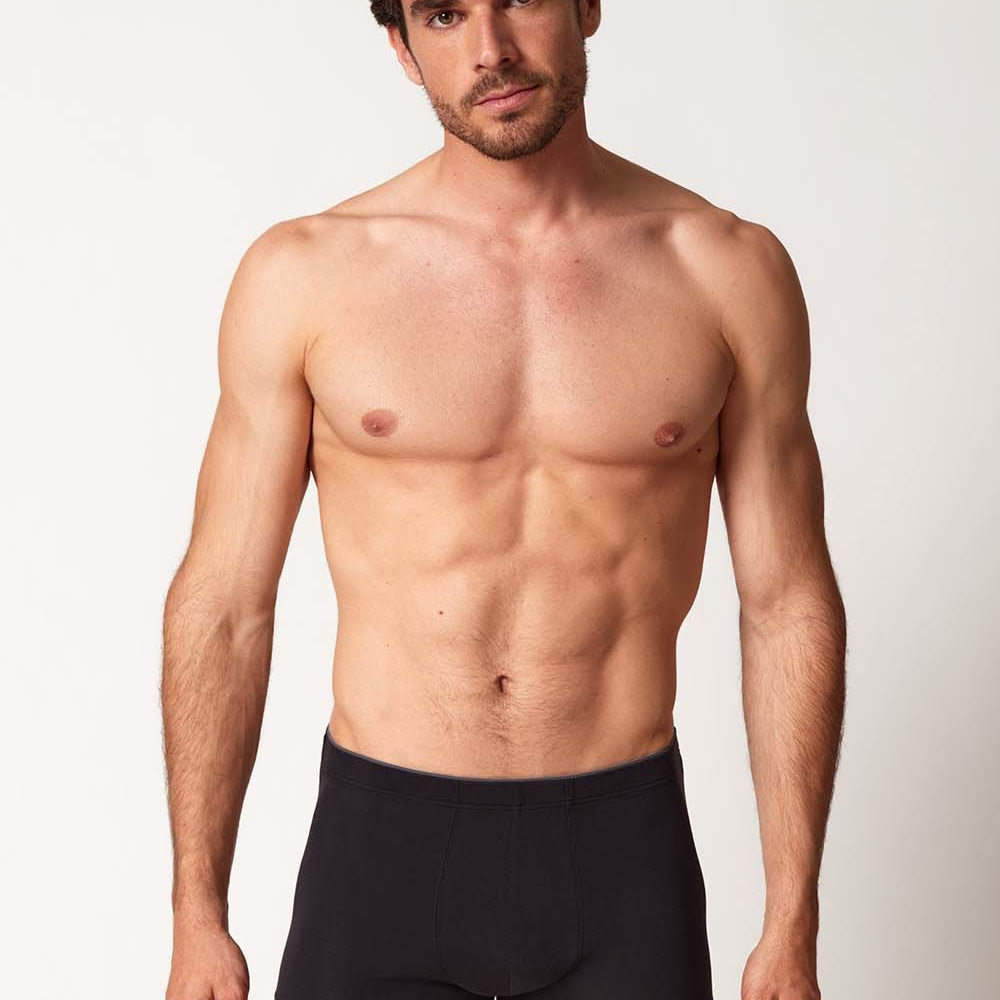 HUBER hautnah - Cotton - Boxer Pants 3 Pack