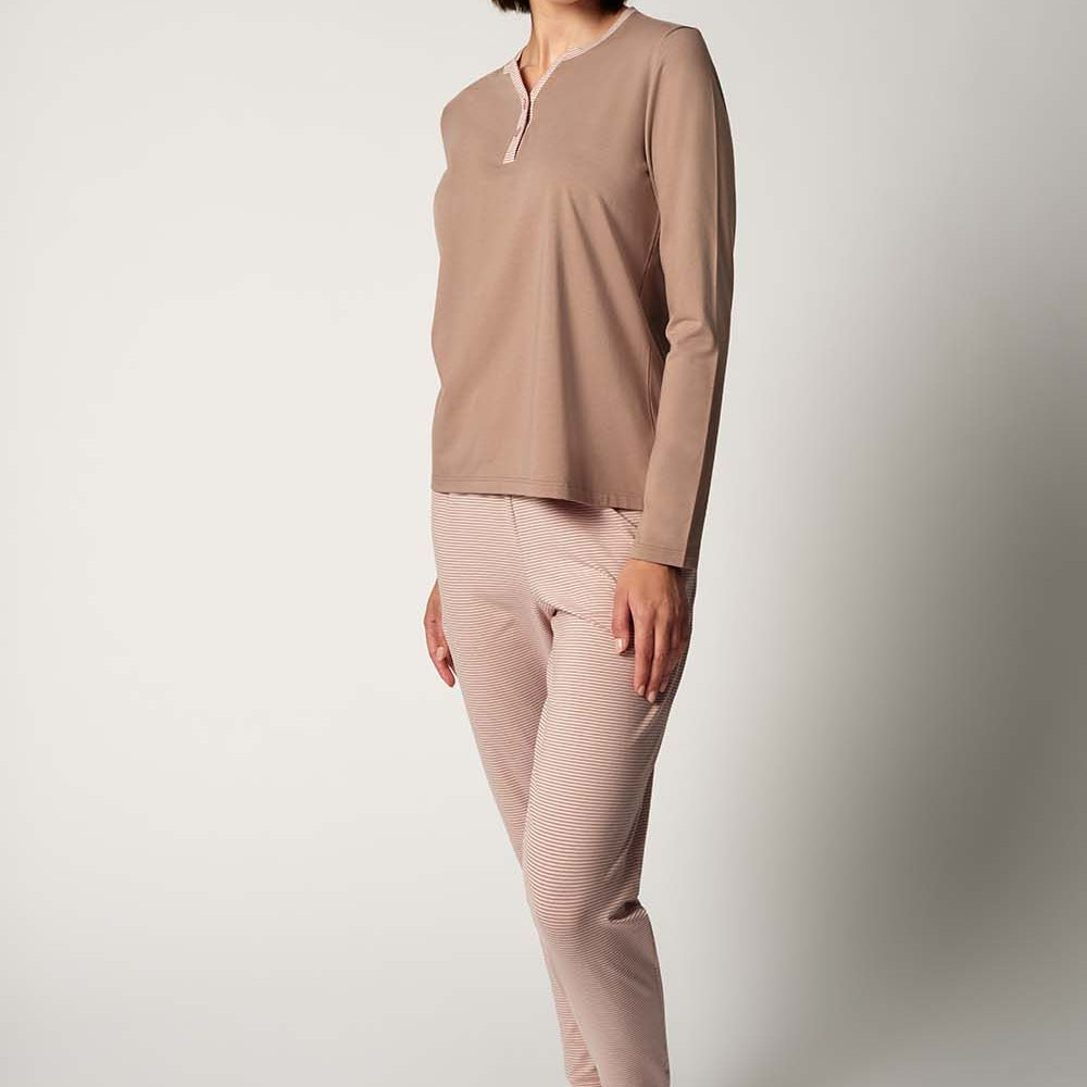 HUBER hautnah - Night Basic Selection - Pajama Long