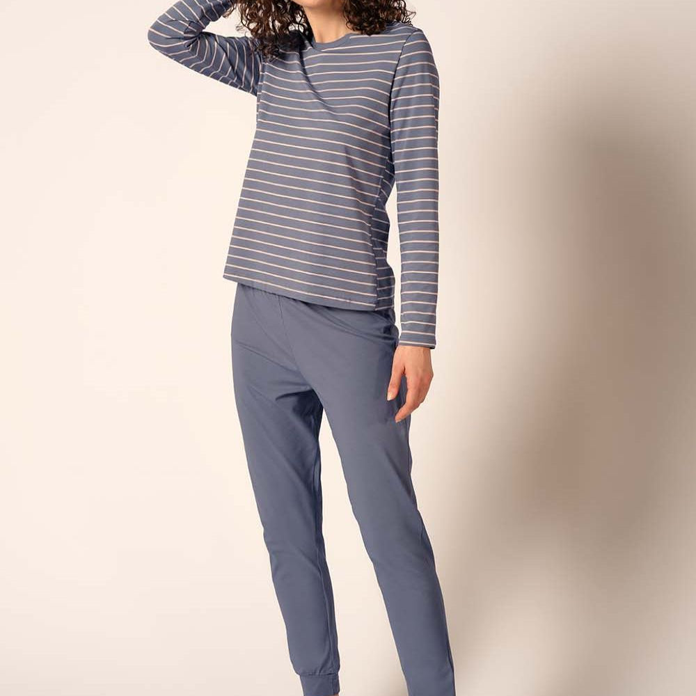 HUBER hautnah - Night Basic Selection - Pajama Long