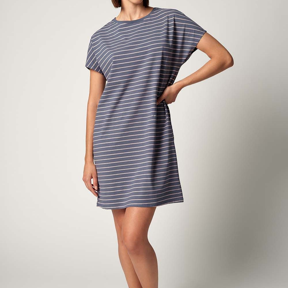 HUBER hautnah - Night Basic Selection - Sleepshirt Short Arm