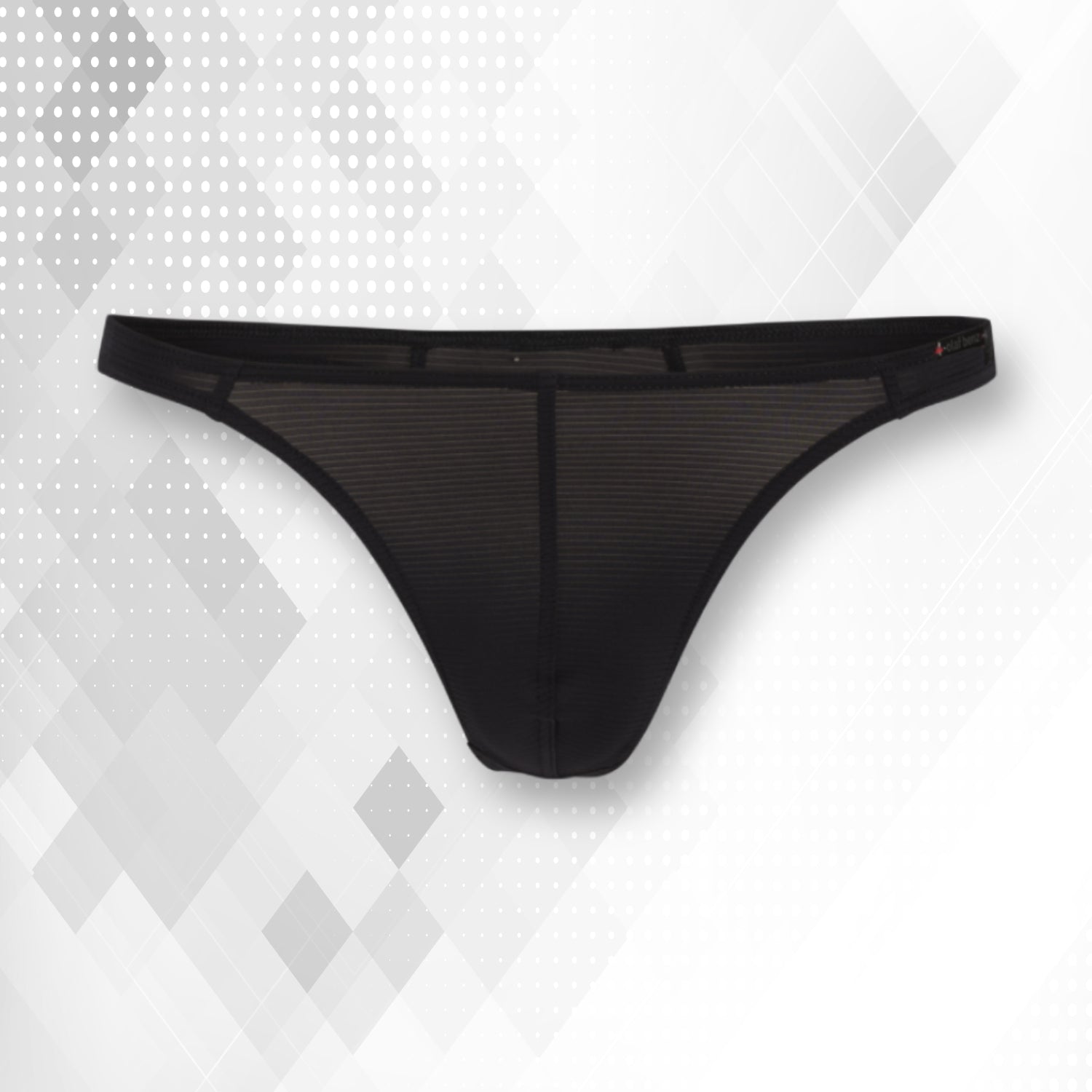 Olaf Benz - Red 1201 - Horizontal Fine Stripe - Mini String