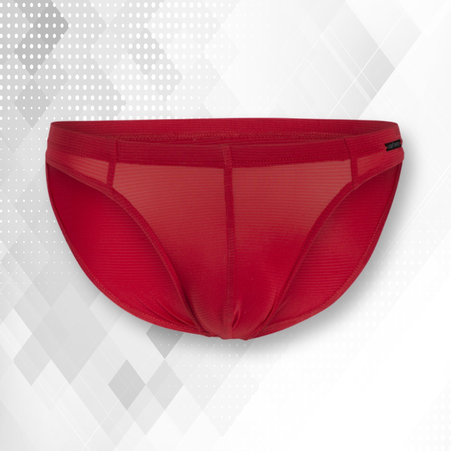 Olaf Benz - Red 1201 - Horizontal Fine Stripe - Brazil Briefs
