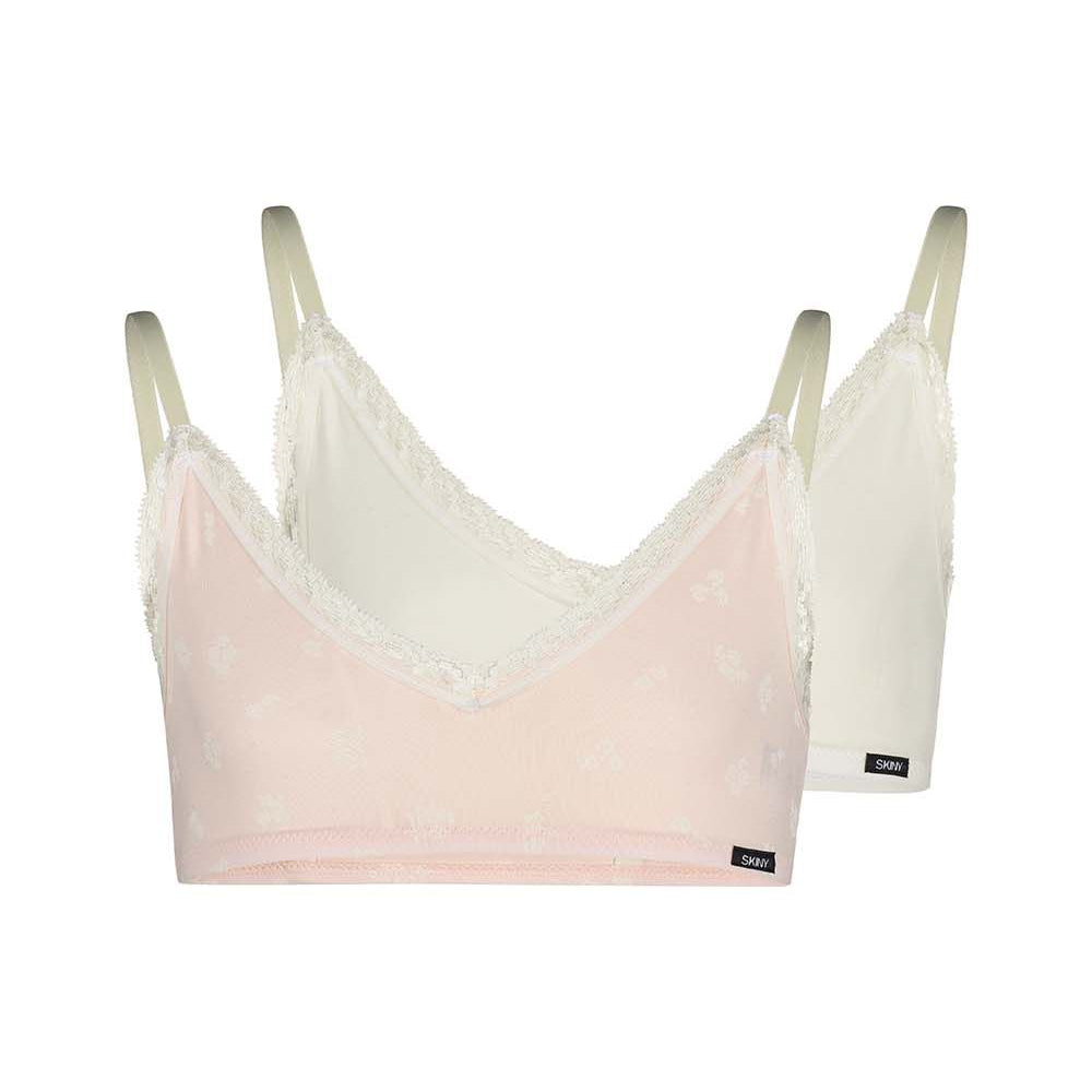 Skiny Kids - Cotton Lace - Bustier 2 Pack