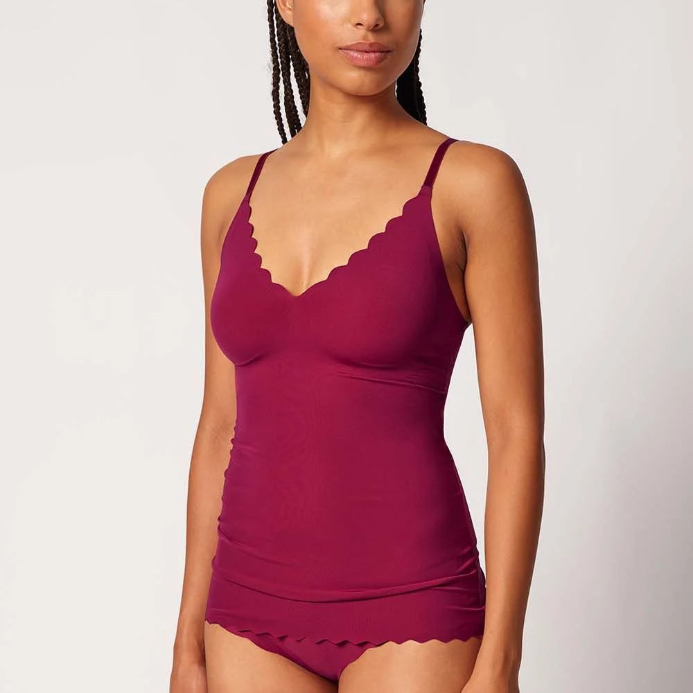 Skiny - Micro Essentials - Spaghettishirt With Remove. Pads