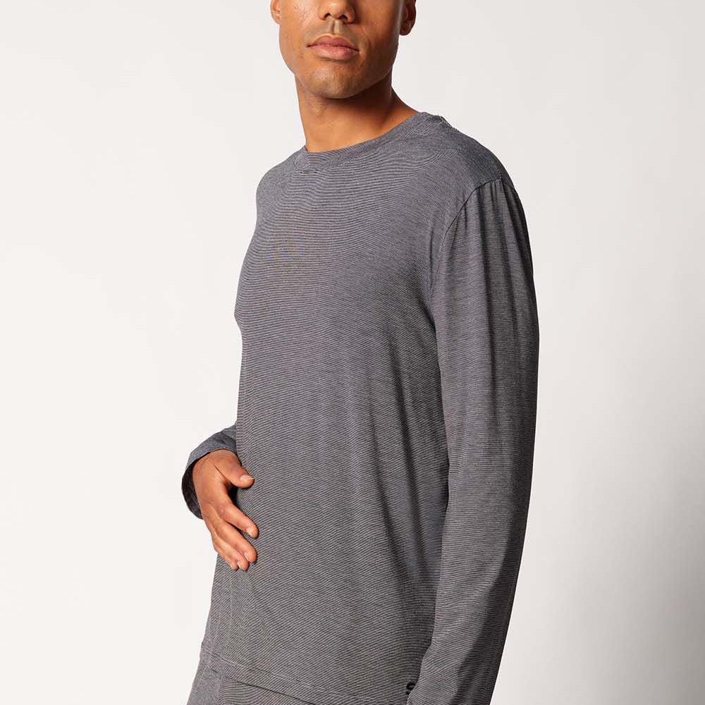 Skiny - Cooling Deluxe Night - Shirt Long Arms