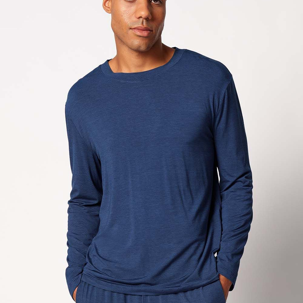 Skiny - Cooling Deluxe Night - Shirt Long Arms