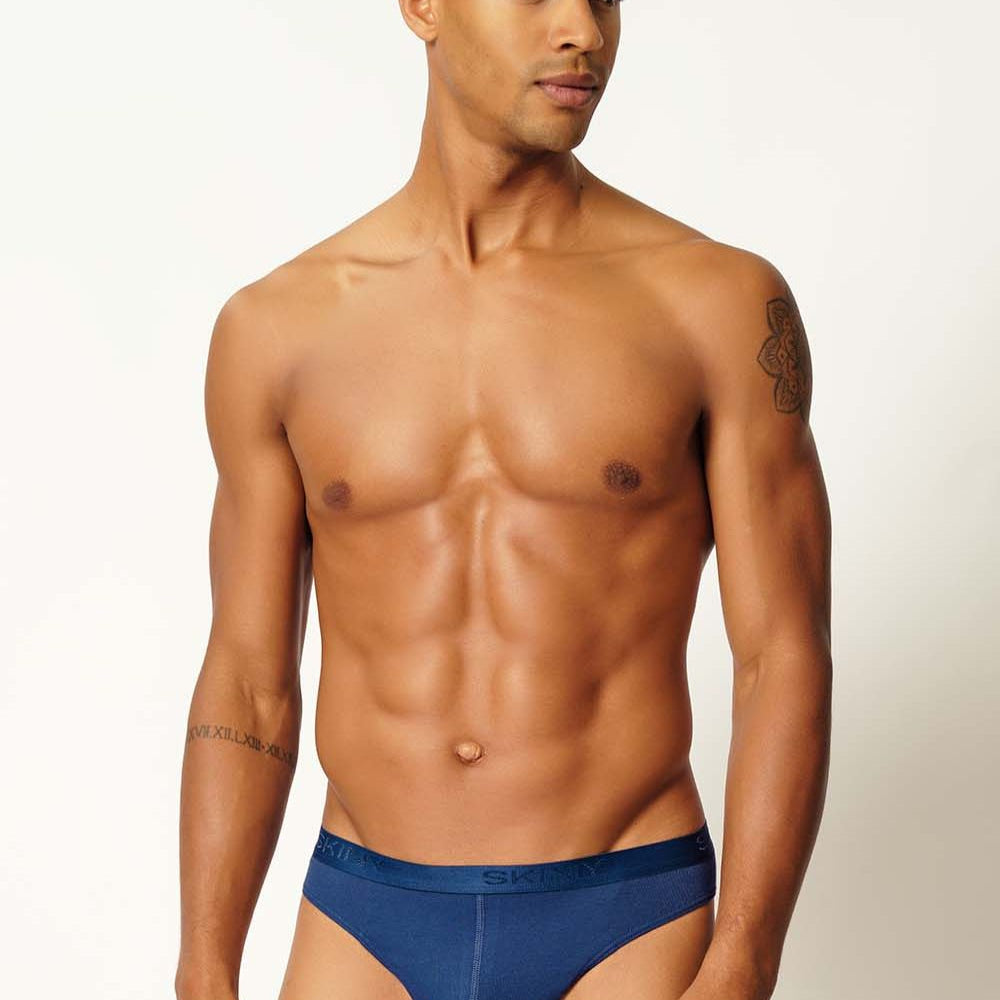 Skiny - Cotton Rib - Brazil Briefs 2 Pack