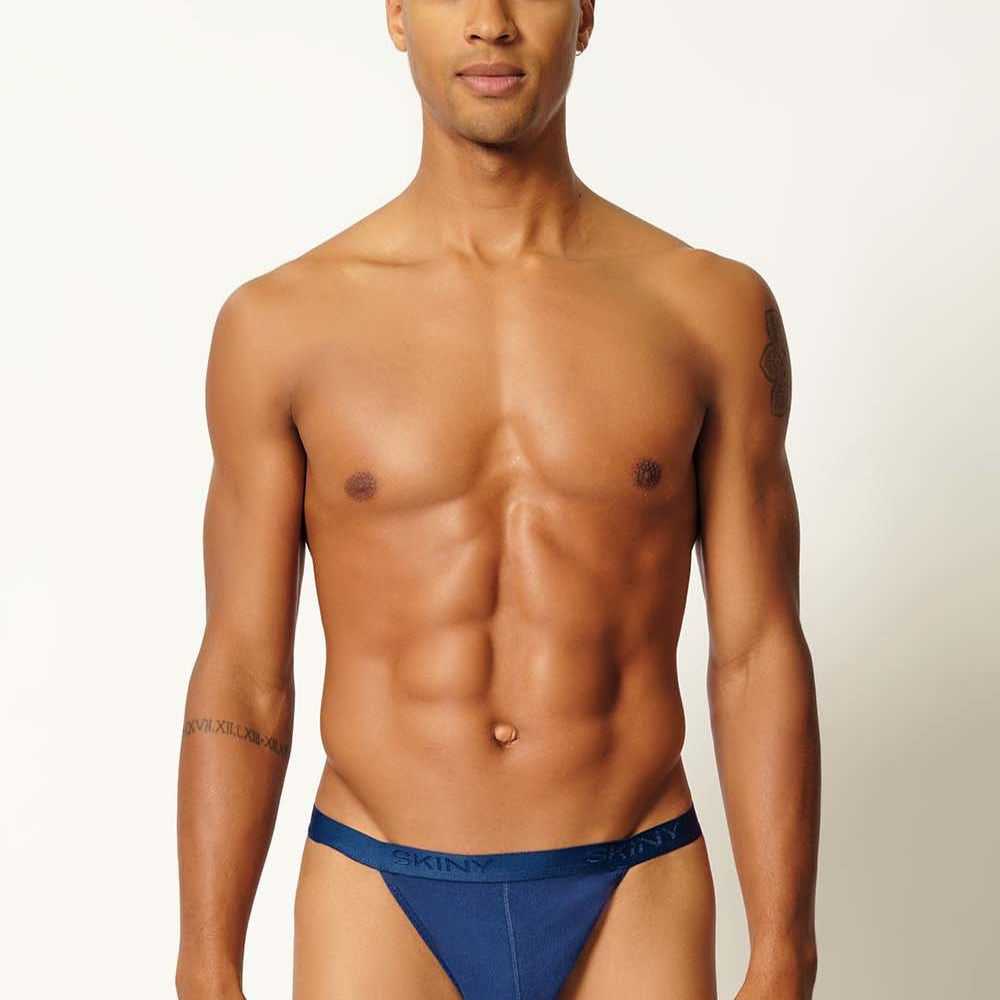 Skiny - Cotton Rib - Tanga Briefs - 2 Pack