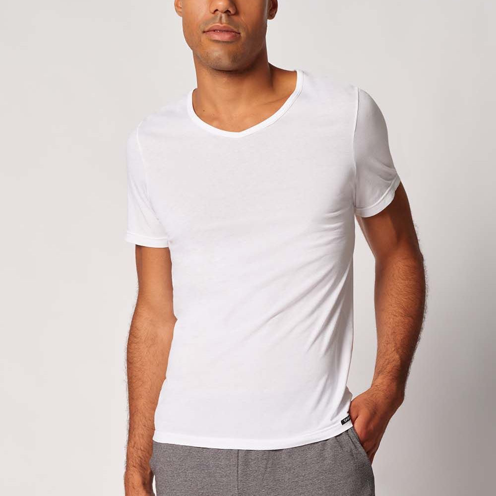 Skiny - Shirt Multipack - V-Neck T-Shirt 2 Pack