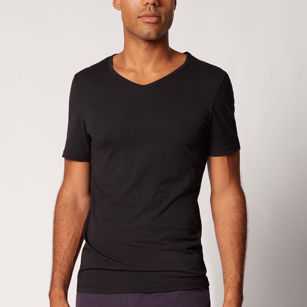 Skiny - Shirt Multipack - V-Neck T-Shirt 2 Pack