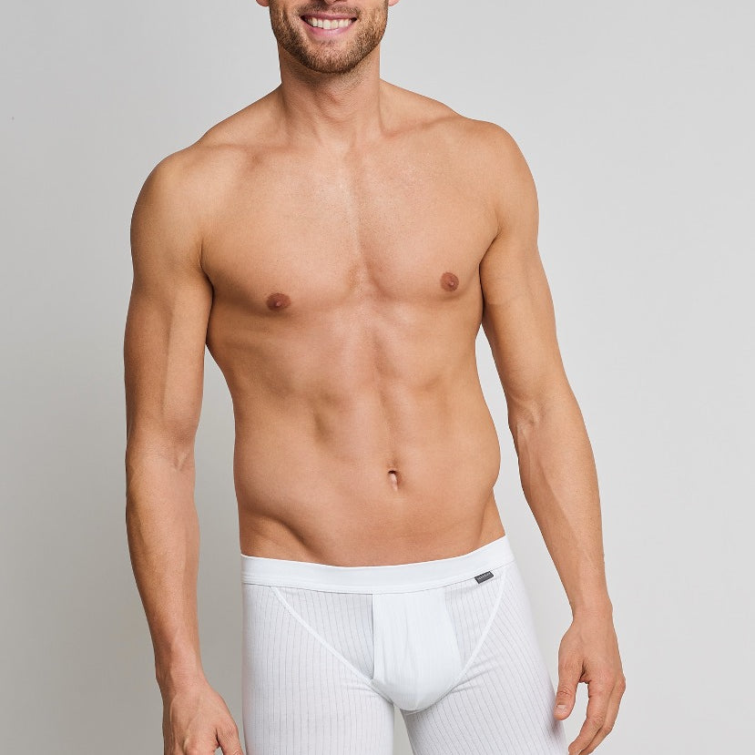 Schiesser - Autentic - Shorts with fly 2 Pack