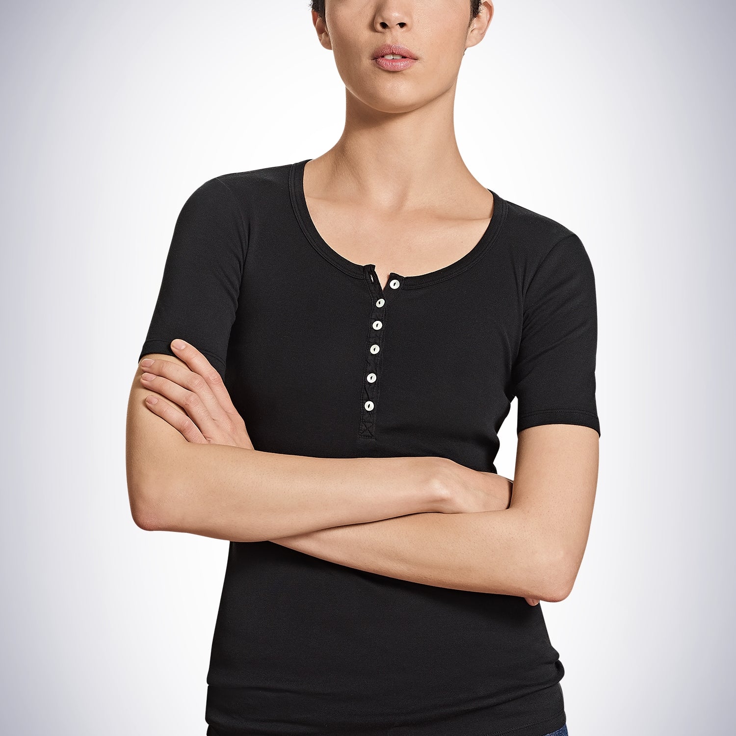 Schiesser Revival – Berta – Short sleeve Shirt