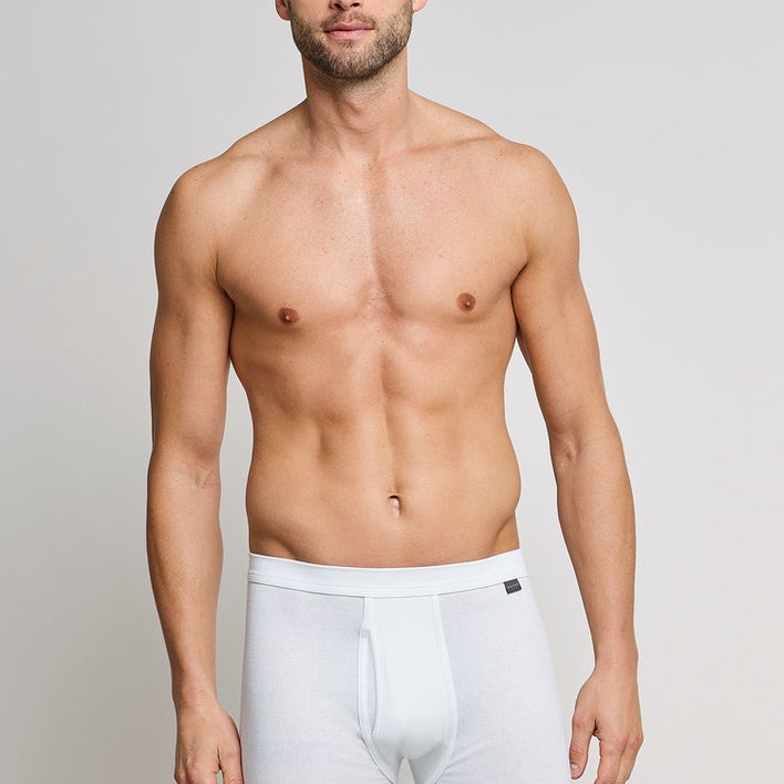 Schiesser - Cotton Essentials Double Rib - Trunks