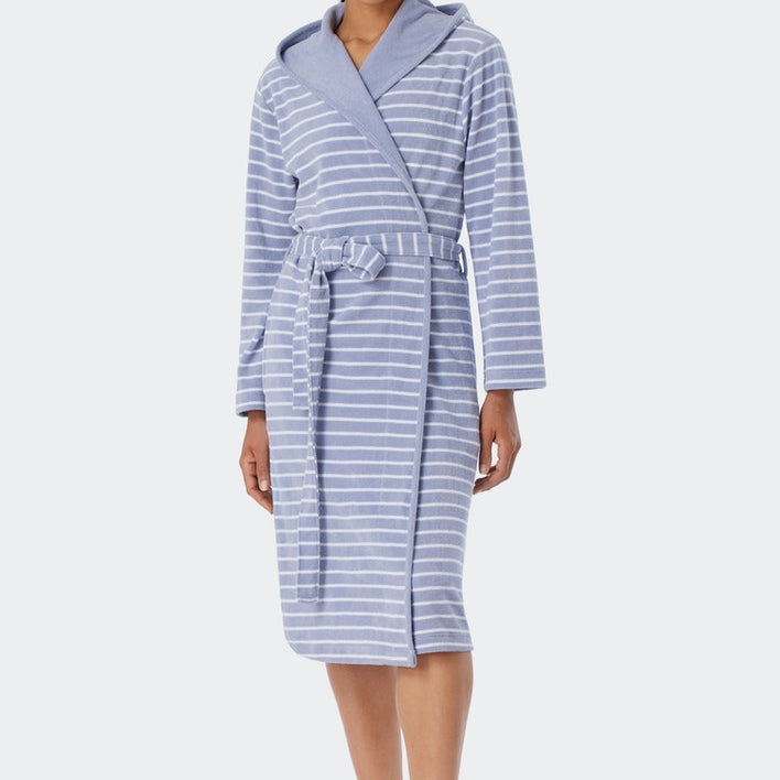 Schiesser - Bathrobe - Feather Terry