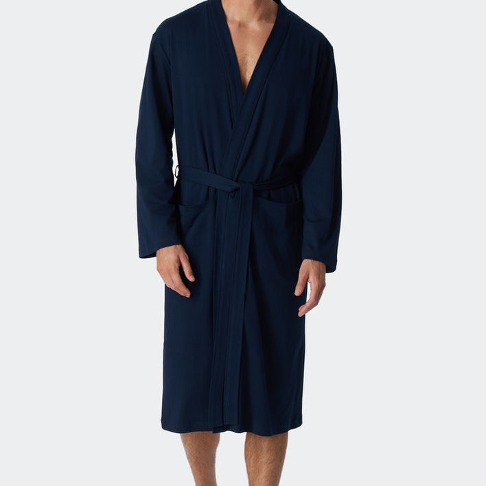 Schiesser - Bathrobe - Fine Interlock