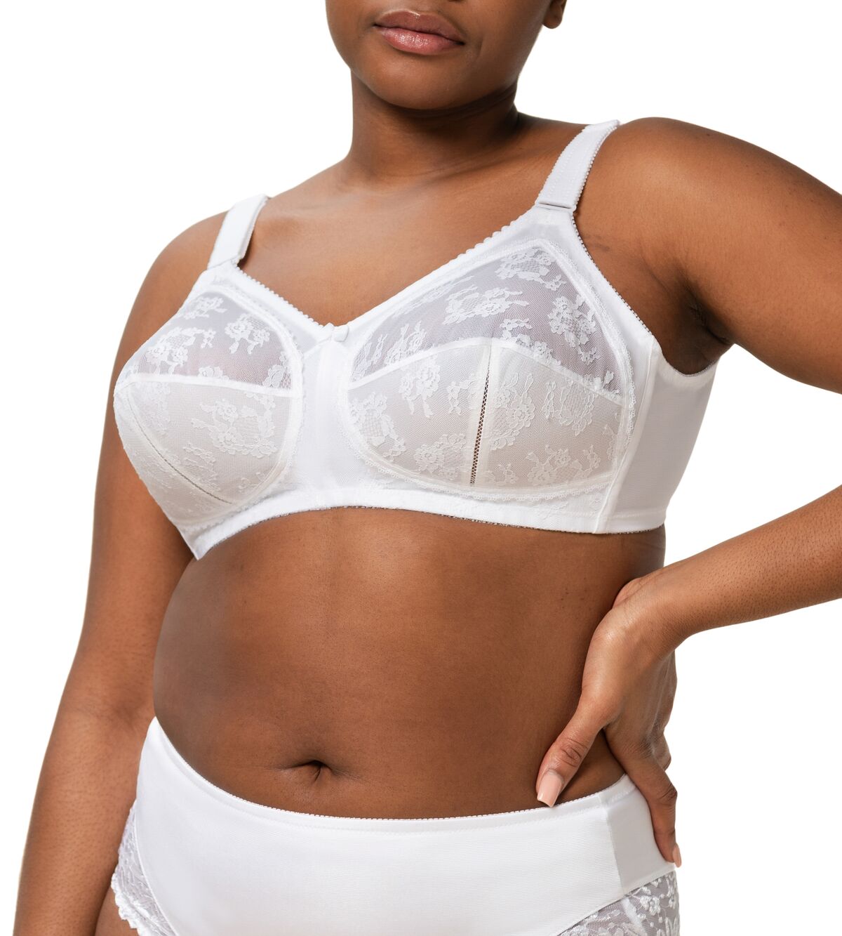 Triumph Womens Doreen Plus Cotton 01 N Wireless Bra: Buy Online at Best  Price in UAE 