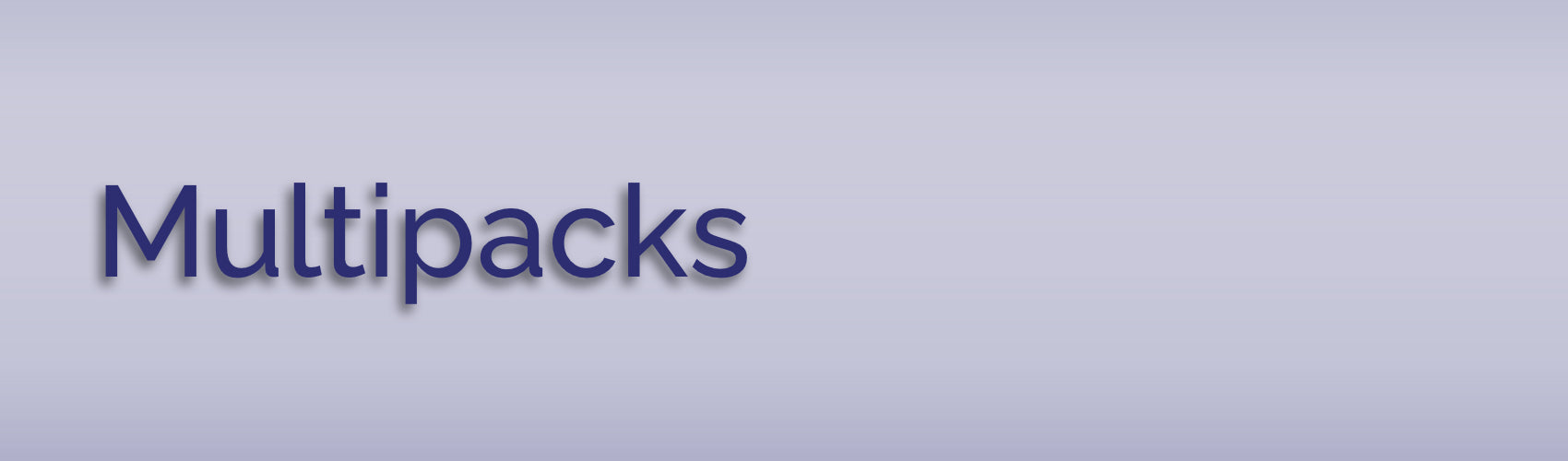 Multipacks men