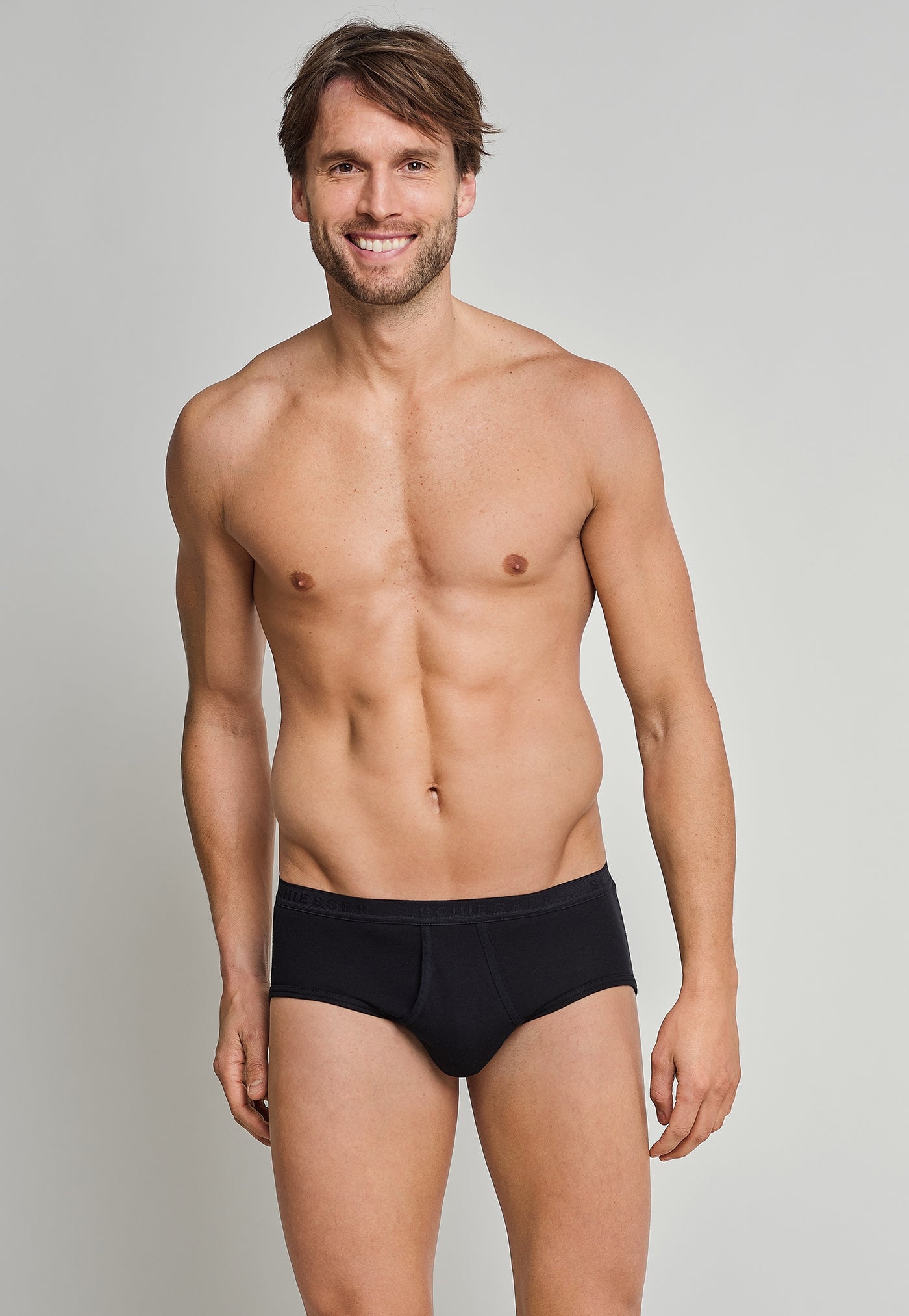 Schiesser - Fine Rib - Sports Briefs