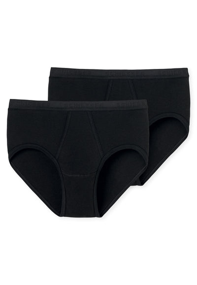 Schiesser - Original Fine Rib - Sports Briefs - 2 Pack - NEW