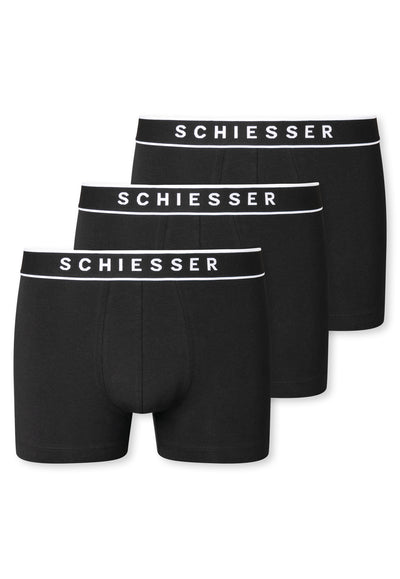 Schiesser - Organic Cotton - Shorts - 3 Pack - NEW