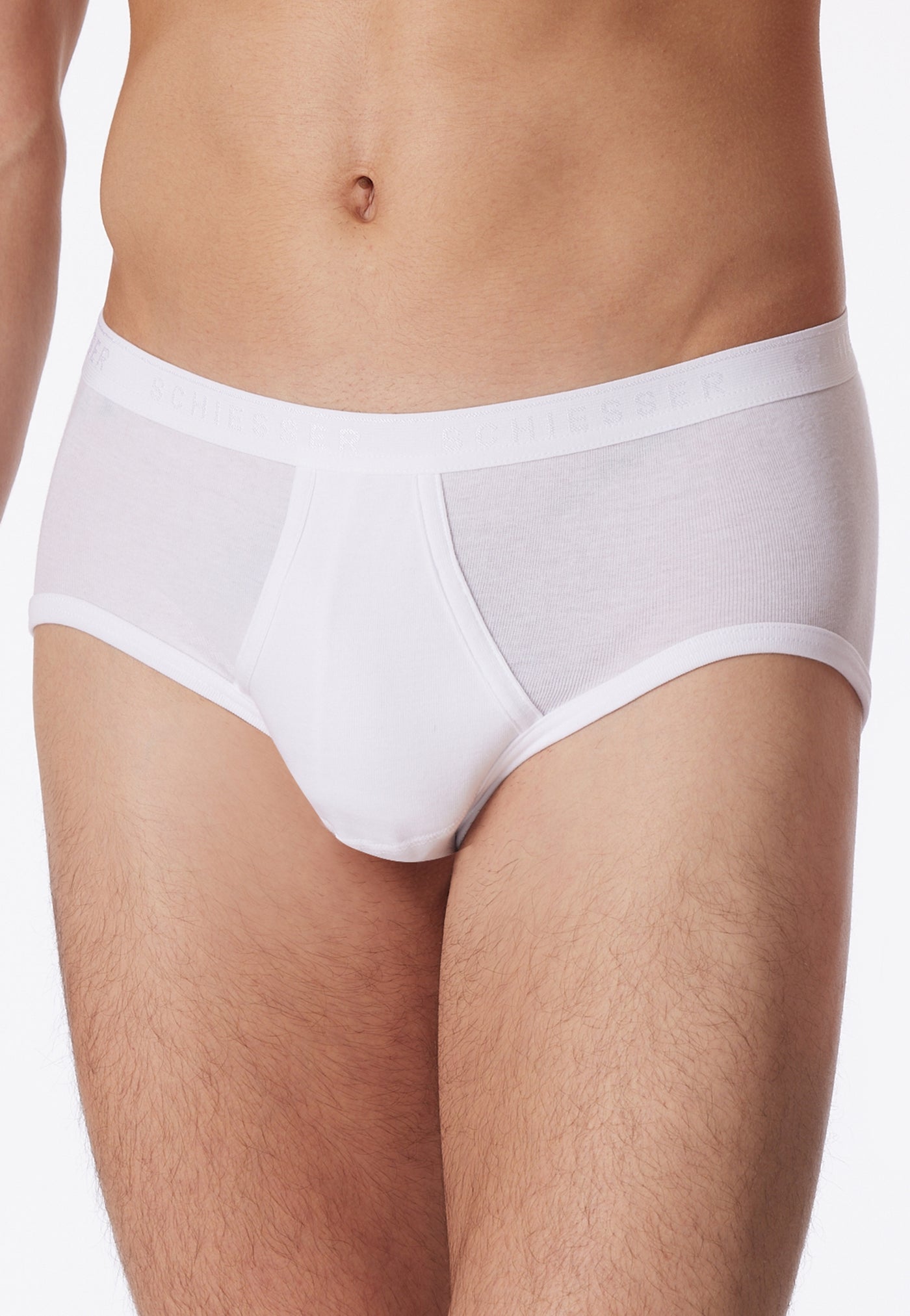 Schiesser - Fine Rib - Sports Briefs
