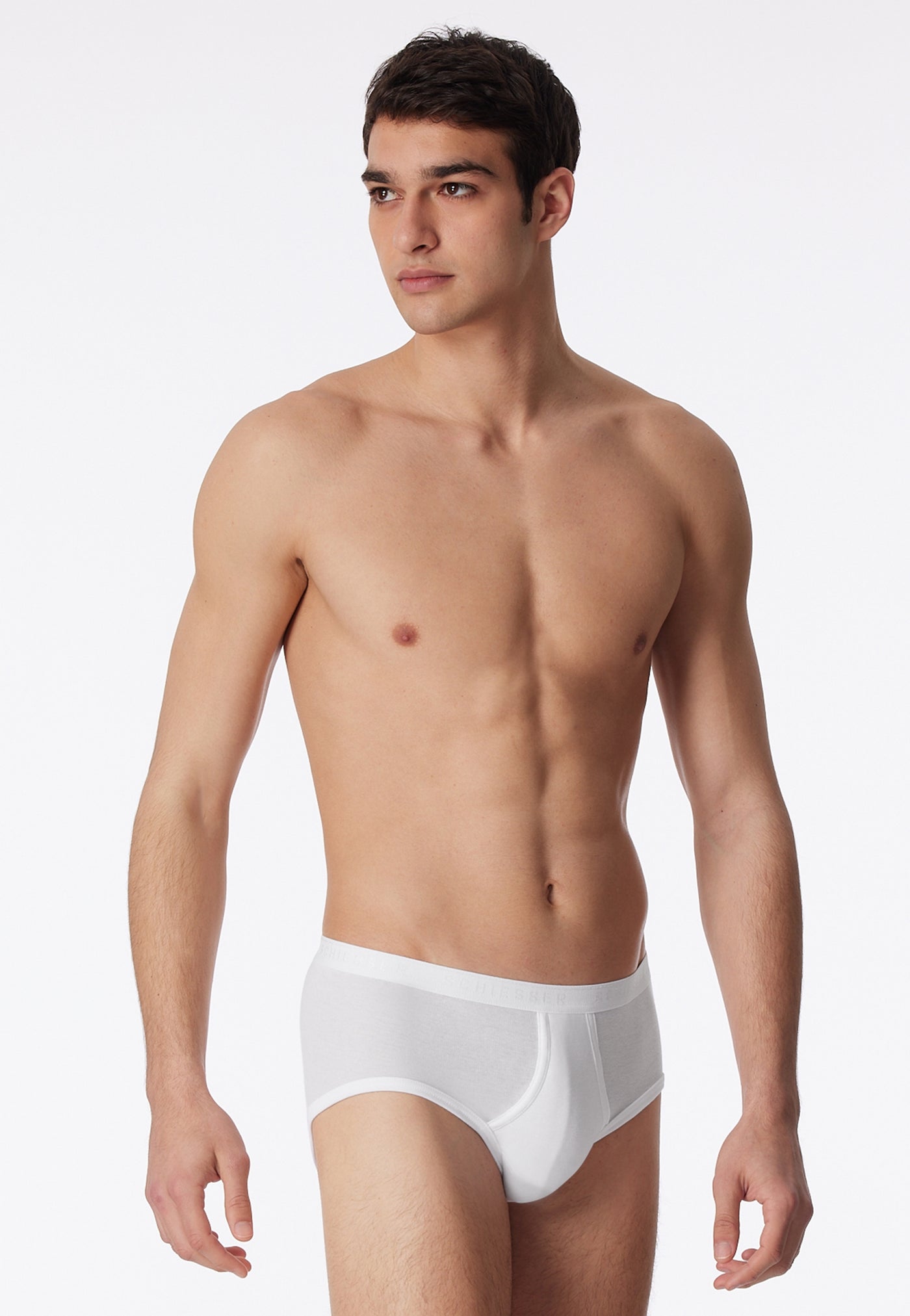 Schiesser - Original Fine Rib - Sports Briefs - 2 Pack - NEW
