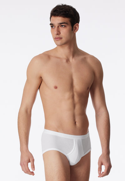 Schiesser - Original Fine Rib - Sports Briefs - 2 Pack - NEW
